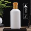 Garrafa de vinho branco de leite garrafa de vidro transparente 125ml pequena garrafa de vinho 500ml universal em estoque garrafa vazia por atacado garrafa de vinho branco selada