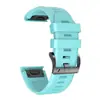 Correa de Silicona Lisa de Liberación Rápida de 22 26 mm para Garmin Fenix 7x 6x 5x 5 6