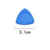 Pieza triangular gruesa de desmontaje, herramienta de palanca para carcasa, herramienta de desmontaje para reparación de teléfono móvil, tableta de computadora, herramienta de pieza de palanca de plástico