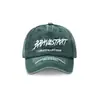 Gorra de Béisbol para Mujer, Estilo Coreano, Adelgazante, Marca de Moda Urbana para Parejas, Bordado de Letras, Suave Lavada, Gorra Superior para Hombre