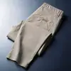 Pantalones de Hombre al por Mayor Transfronterizos con Cintura Elástica, Pierna Recta Holgada, Pantalones Casuales de Negocios sin Arrugas, Nuevo Estilo Primavera/Verano, Pantalones Largos Fluidos