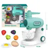 Venta al por mayor de fábrica corte de frutas música simulación vajilla Serie juguetes de cocina casa de juegos para niños regalos para estudiantes