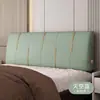 Almofada de cabeceira, encosto duplo com acolchoamento macio, almofada de cama tatami, capa removível e lavável para cabeceira de cama, almofada de encosto simples e grande, fronha