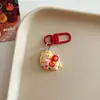 Lindo Dibujo Animado de Little Pony Año del Caballo Llavero Colgante Decoración Creativa para Bolso Accesorio para Mochila de Estudiante Pequeño Regalo de Año Nuevo