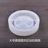 Cenicero Espejo de Cristal Epoxi Grande Molde de Silicona Contenedor de Adorno de Resina Superficie Lisa No Requiere Pulido Venta al por Mayor desde el Fabricante
