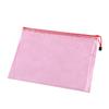 Bolsa de Malla A4 con Cremallera Bolsa para Documentos Creativa Papelería para Estudiantes Impermeable Bolsa para Lápices Oficina Bolsa Transparente para Información Bolsa para Guardar Facturas