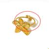 Estilo ins francés diseño de nicho pétalo relieve tridimensional pendientes vintage acero de titanio chapado en oro real de 18K joyería para orejas venta al por mayor