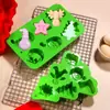 Moldes de Silicona Navideños en Stock, Moldes de Pudín Mousse de Grado Alimenticio, Moldes para Pastel de Árbol de Navidad, Herramientas de Repostería al por Mayor