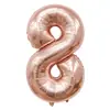 Amazon 42 pulgadas Globos Digitales de Papel de Aluminio Temática de Belleza Set de Decoración para Festival Cumpleaños Fiesta de Bodas Globos Digitales