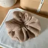 Scrunchie de Punto Nuevo para Otoño e Invierno, Diadema Versátil Retro para Recoger el Cabello, Cola de Caballo, Accesorio de Lujo para el Cabello