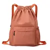 Mochila Deportiva de Viaje de Gran Capacidad para Hombres y Mujeres Mochila de Entrenamiento Bolsa con Cordón Bolsa de Baloncesto Bolsa de Fitness