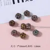Acessórios de Flor de Lótus Degradê Estilo Picasso Contas Soltas Pulseira Colar DIY Feito à Mão Materiais para Miçangas Acessórios de Joias Atacado