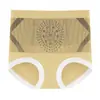 Panty de Mujer Cross X Banda Negra Suave Cintura Alta Control Fuerte de Abdomen Grado 10A Antibacteriano 100% Algodón Puro Entrepierna Amigable con la Piel Transpirable