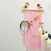 Ins Estilo Bebê Menina Hairpin Armazenamento com Decoração do Quarto das Crianças Hairpin Hairband Acessórios de Cabelo Armazenamento Display Parede Pendurado