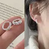 Pendientes de Flor Nuevos Europeos y Americanos Transfronterizos de Amazon Cobre Moda Versátil Elegante Nicho Personalizados Pendientes para Mujer Venta al por Mayor