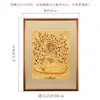 Pintura Thangka pendurada do Nepal pintada à mão "Lei de proteção mágica Yan" decoração de sala de estar cartão dourado "afastando o Demônio Yan" mural