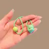 Doble Diadema para Niñas, Diadema para Cabello de Niña Pequeña que No Daña el Cabello, Goma Elástica y Buena para Moño, Diadema con Forma de Corazón