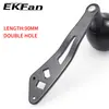 Modificação de Carretilha de Pesca Ekfan Material de Liga de Alumínio de Braço Único Furo 8*5 Marca D Acessórios para Carretilha de Pesca DIY Transfronteiriço