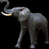 Lámpara led escénica para exteriores con modelado de animales resina acero vidrio lámpara de paisaje 3D elefante flamenco jirafa