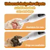 Recortador de Pelo de Patas para Mascotas para Perros y Gatos, Recortador de Pelo de Patas para Mascotas con Luz LED, Recortador de Pelo para Perros