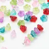 Vidrio Checo de Imitación 6*8mm Mini Flor de Loto Niebla Pequeña Gloria de la Mañana Accesorios para Joyería DIY Flores Pequeñas Paquete de Material Antiguo