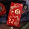 Envelope Vermelho de Casamento, Envelope Vermelho de Noivado, Envelope Vermelho de Dragão e Fênix, Presente Criativo de Casamento, Alteração de Palavras, Envelope Vermelho de Mil Yuan