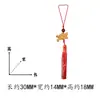 Llavero Colgante Creativo Tallado Natural de Sándalo con Cabeza de Dragón, Decoración para Bolso, Artesanías de Madera, Pequeño Regalo para Amigos