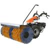 Chengde Hand Push Brush Tipo Pequeno Varredor de Neve Totalmente Automático Quadrado Máquina de Lançamento de Neve