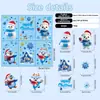 Nuevos stickers navideños creativos 2026 para sala de estar, dormitorio, baño y tienda - decoraciones navideñas removibles