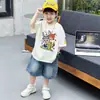 Traje de Verano para Niños Fox Nick 2026 Nuevo Modelo Disfraz de Conejo Policía Camiseta de Manga Corta para Niños Ropa Elegante de Verano Camiseta