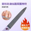 Lima de Uñas de Acero Inoxidable Doble Cara Tira de Fricción Profesional Pulido Exfoliante Herramienta de Manicura Set de Manicura Pinza para Cutícula Muerta