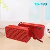 Novo Alto-falante Bluetooth Sem Fio Tg393 Esportes ao Ar Livre Portátil Mini Bolsa Pequeno Áudio Tws Alto-falante de Presente