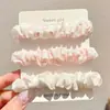 Goma para el pelo con estampado de leopardo marrón para otoño e invierno para mujer, scrunchie elegante y sofisticado para peinados de moño