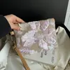 Bolso de mano de moda bordado muy elegante, nuevo bolso de moda de verano 2026 para mujer, bolso de mujer con diseño de nicho