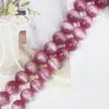 Cuentas de Vidrio de Colores Cuentas Ojo de Gato Pulsera Material Pulido Cristal Pulsera Hecha a Mano Cuentas de Cuentas Accesorios