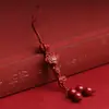 Cadena para Teléfono Móvil de Fábrica de Joyería, Cadena para Teléfono Móvil de Cinabrio, Pez Koi de la Suerte, Éxito en Exámenes, Colgante para Teléfono Móvil de Fortuna, Lanyard al por Mayor