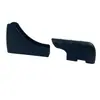 Cubierta de Pie para Escritorio y Silla de Plástico Cubierta de Pie para Escritorio de Aprendizaje Accesorios Tapa de Tapón para Tubo de Acero Almohadilla Ovalada Curva Silenciosa Cubierta de Pie