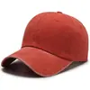 Processamento de Logo Personalizado Chapéu de Baseball Europeu e Americano Lavado Chapéu de Baseball Outdoor Desgastado Retro Top Macio Boné de Baseball de Sarja