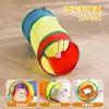 Brinquedo para gatos, brinquedo de gato, dispositivo de autoentretenimento e entretenimento, túnel para gatos, labirinto para gatinhos, túnel de engatinhar, cama para gatos, suprimentos para animais de estimação