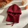 Gorro cálido de invierno para mujer, gorro de lana, producto popular transfronterizo, gorro, bufanda, chal, gorro de punto integrado para proteger las orejas