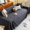 Toalha Impermeável e à Prova de Urina para Sofá, Tapete Antiderrapante e Resistente a Manchas para Pets, Capa de Sofá Simples de Cor Sólida, Manta Protetora, Capa de Sofá Anti-Arranhão de Gato