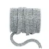 Venta Directa de Fábrica Cadena de Garra Densa de 3 mm Cadena de Pedrería Cosida a Mano para Ropa y Vestidos, Cadena de Garra de Pedrería, Cadena de Pedrería