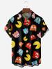 Camisa de manga curta estilo europeu e americano com estampa animal para o verão de 2024 Nova moda camisa masculina cardigã casual digital 3D