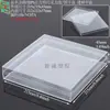 Caja de Plástico Transparente Grande para Ps, Caja de Almacenamiento Rectangular con Tapa, Caja de Exhibición, Caja de Regalo, Caja de Cristal