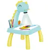 Mesa de Pintura Proyectora Inteligente Transfronteriza para Niños con Luz y Música, Mesa de Dibujo para Aprender Graffiti y Escritura DIY, Juguetes al por Mayor