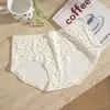 Ropa Interior de Algodón Puro con Estampado Floral Dulce para Niñas, Amigable con la Piel y Transpirable 10A Antibacteriana, Entrepierna Extendida, Cubre Cadera Elástico, Ropa Interior de Algodón para Mujeres
