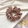 Scrunchie Estrelado de Strass Suave Estilo Francês para Mulheres 2026 Novo Cetim de Alta Qualidade Prendedor de Cabelo Acessório de Cabelo para Rabo de Cavalo