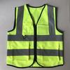 Agora, é um colete infantil refletivo, roupa fluorescente, colete de jardim de infância, atividade coletiva, alunos do ensino fundamental masculino e feminino, estampa