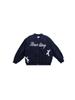 Elmo Beibei Chaqueta para niña con sentido del diseño de estilo coreano, lazo tridimensional, casual, con letras, tipo béisbol, moderna