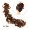 Accesorios para Pelucas Transfronterizos Europeos y Americanos Scrunchie Desordenado Moño Desordenado Goma para el Cabello de Oruga Accesorio para el Cabello Cola de Cabello